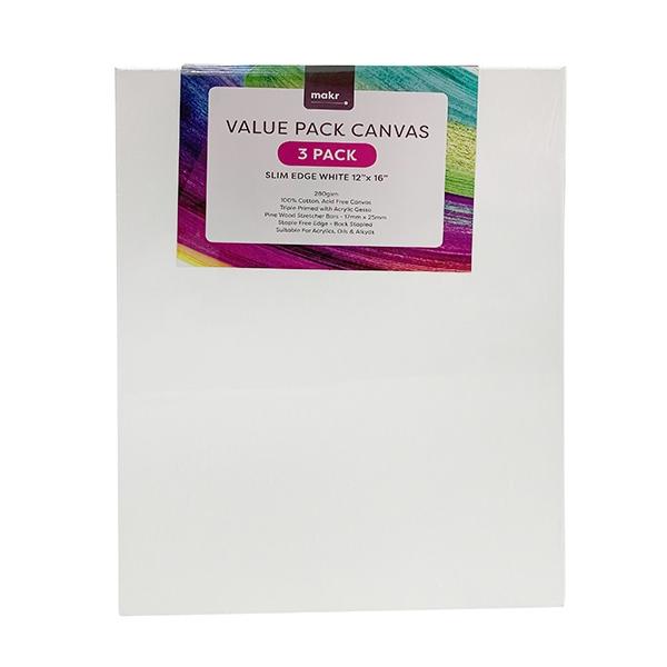 Makr Classic Slim Edge Canvas Value Packs