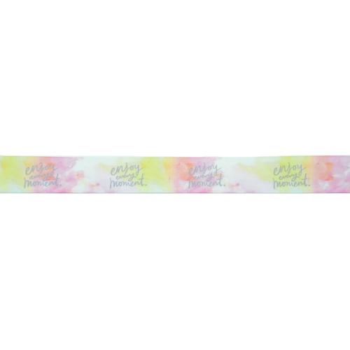 Makr Ribbon, Enjoy Every Moment Satin- 16mmx4.5m