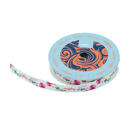Makr Ribbon, He Has Made Everything Satin- 9mmx9.1m