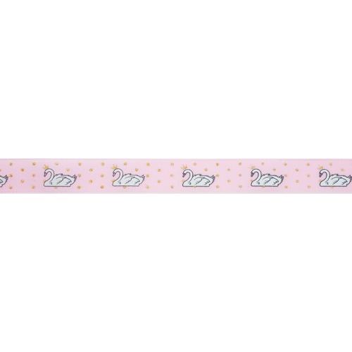Makr Ribbon, Swan lt Pink Satin- 16mmx4.5m