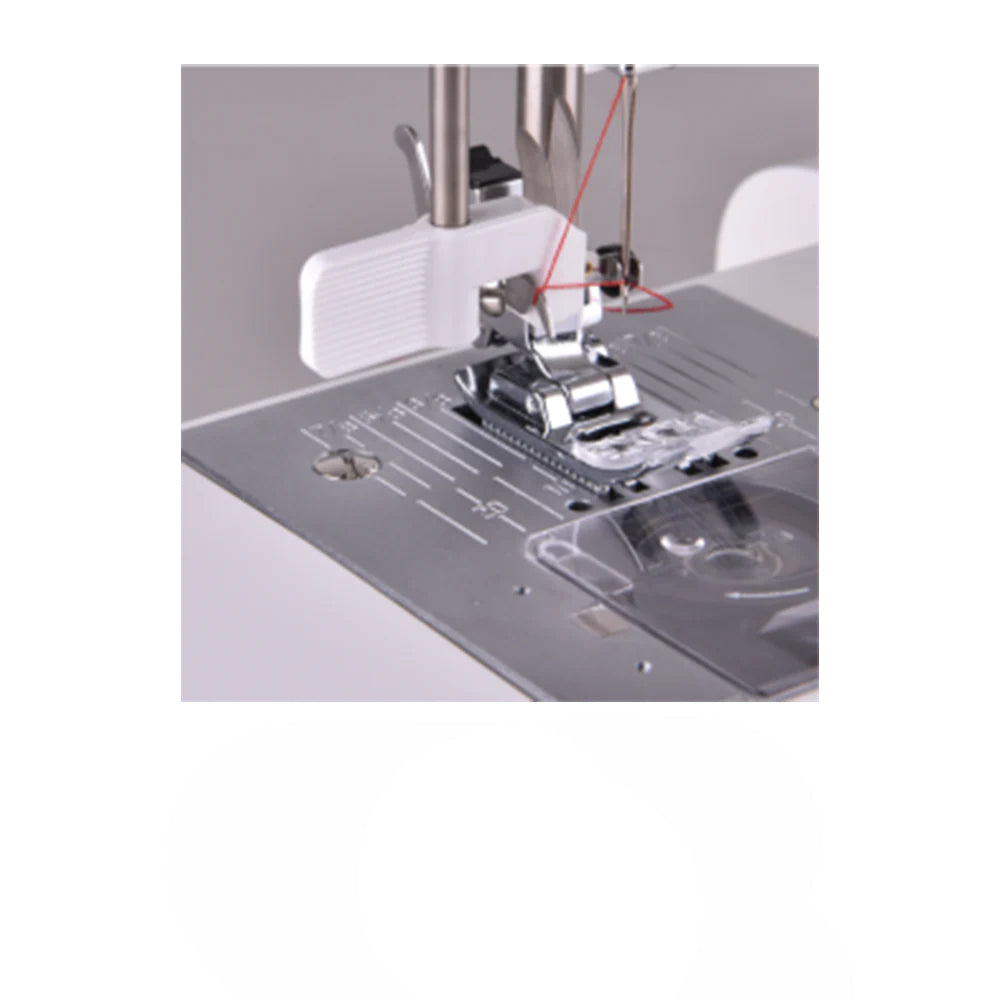 NECCHI NC-102D Sewing Machine, 200 Stitch Sewing Machine, Green Cream