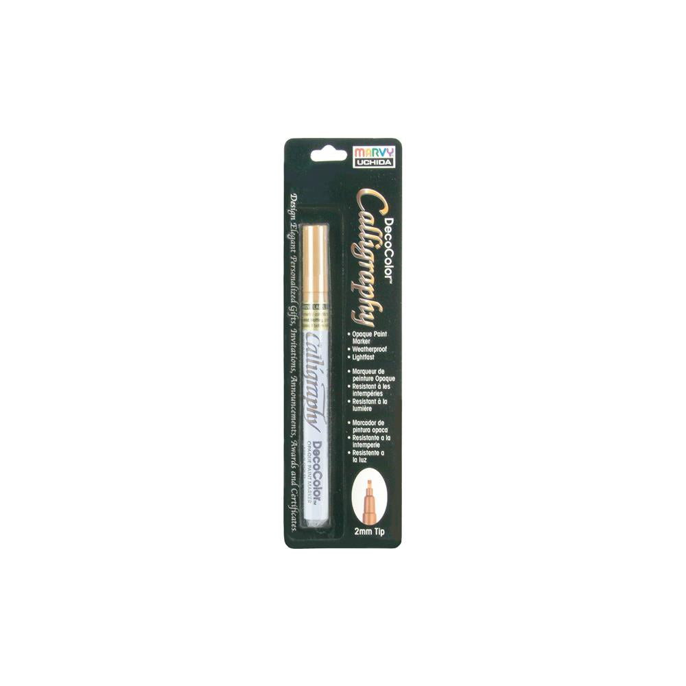 Decocolor Calligraphy Opaque Paint Marker, 2mm