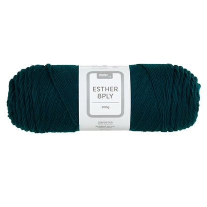 Makr Esther 8ply Crochet & Knitting Yarn, 200g Polyester Yarn