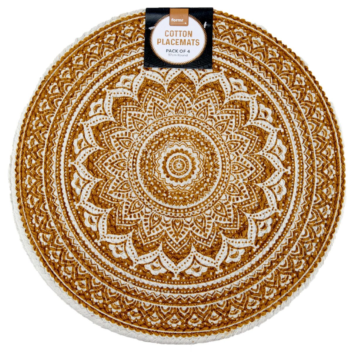 Formr Cotton Braided Placemats - 4pk