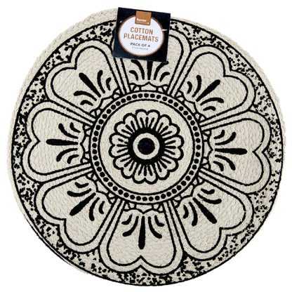 Formr Cotton Braided Placemats - 4pk