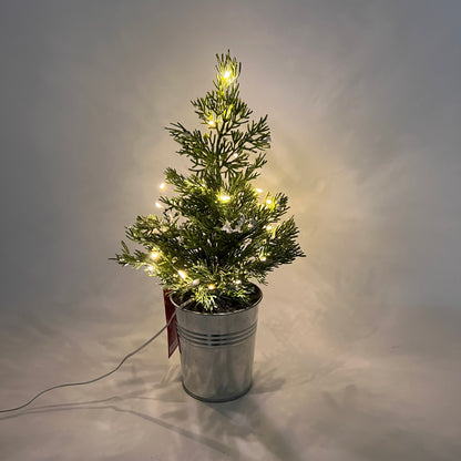 Christmas LED Decor, Tree- 18.4x18.4x30.4cm