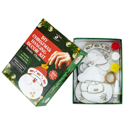 Christmas DIY Kit, Hanging Decor Santa Claus