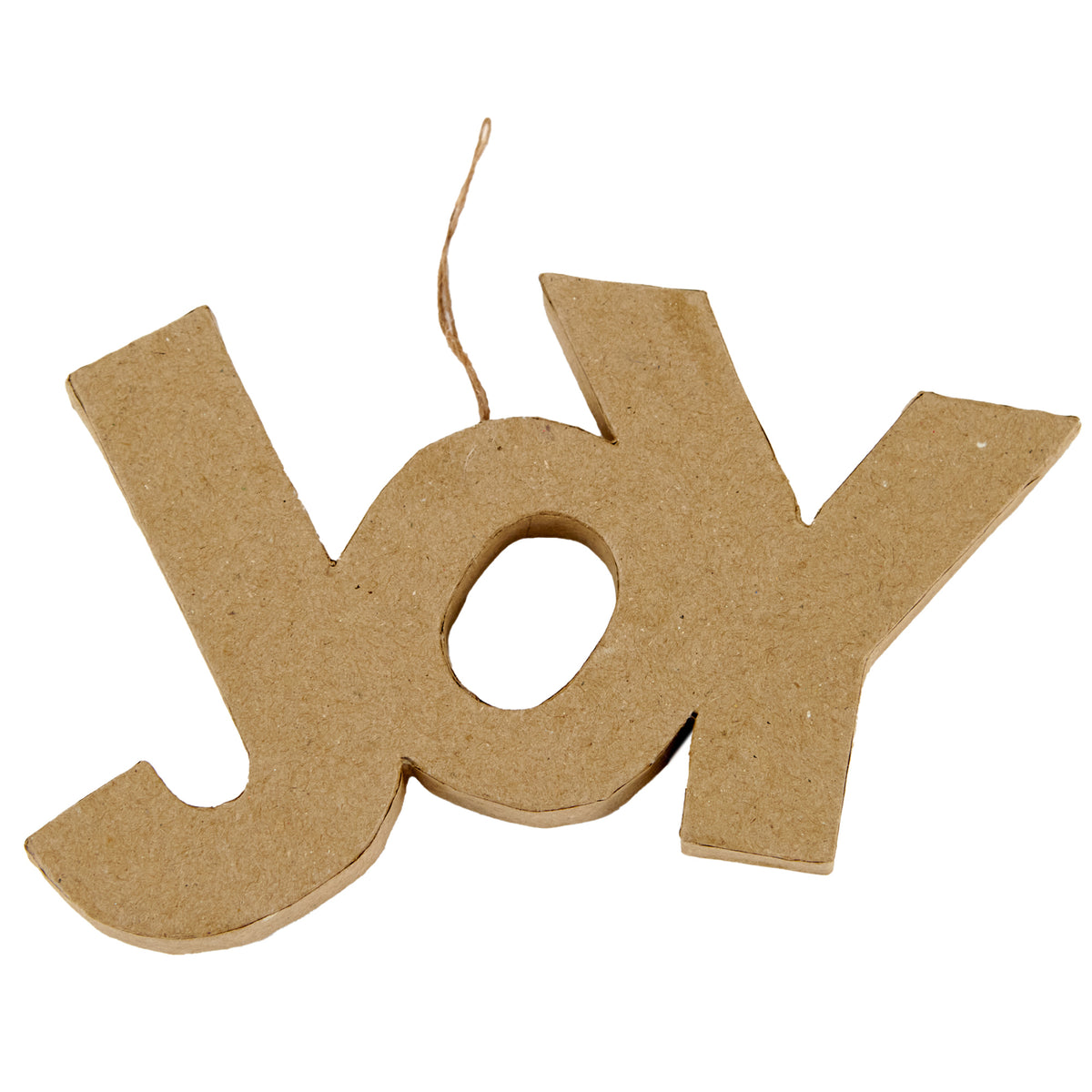 Christmas Paper Mache, Joy- 17.5x10cm