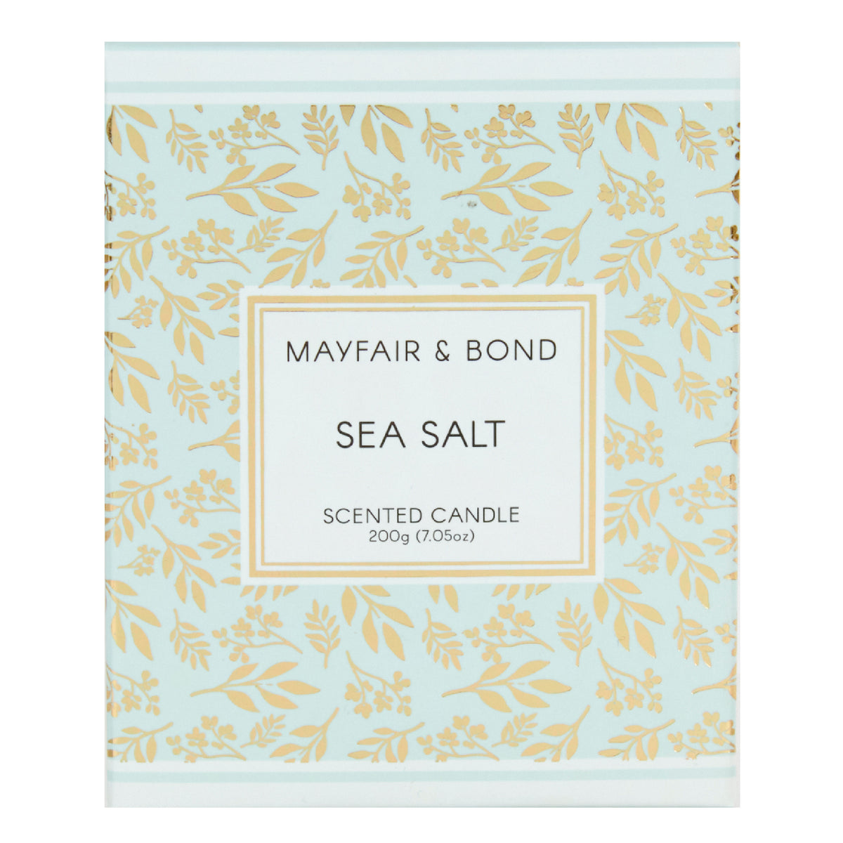 Mayfair & Bond Scented Candle, Sea Salt- 200g