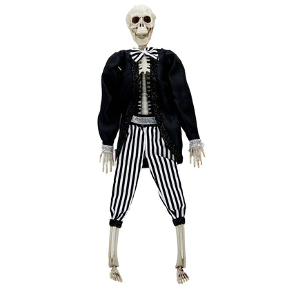 Halloween Assorted Hanging Fancy Dress Skeleton- 43cm