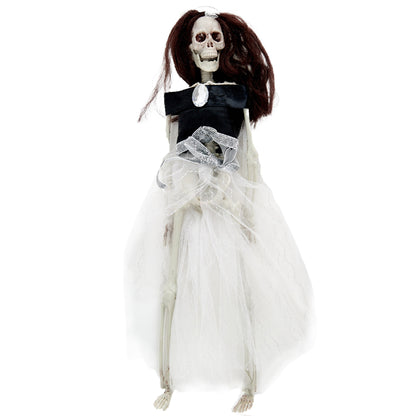 Halloween Assorted Hanging Fancy Dress Skeleton- 43cm