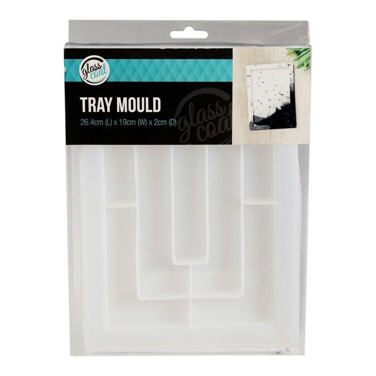 Glass Coat Resin Tray Mould-  26.4x19cm