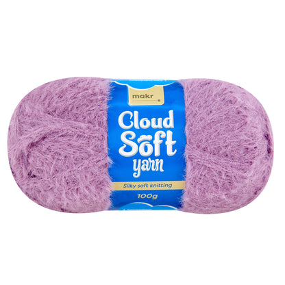 Makr Cloud Soft Crochet & Knitting Yarn - 100g Nylon Yarn