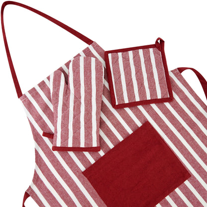 Formr 3-Piece Yarn Dyed Kitchen Linen Set
