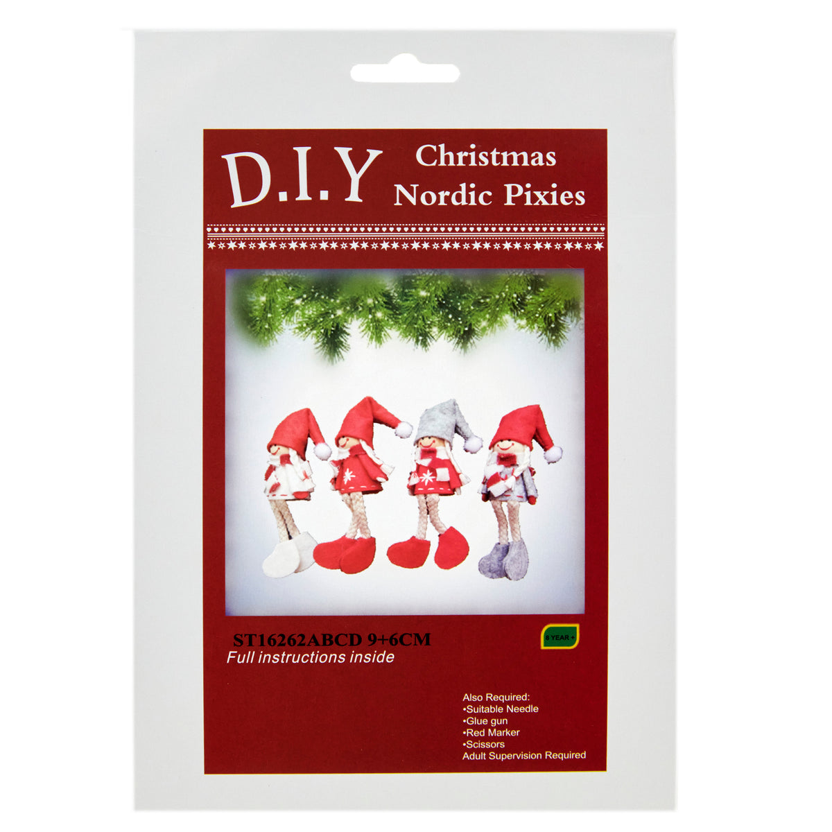 Christmas DIY, Boy And Girl- 13cm