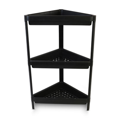 Mayd 3-Tier Corner Rack, 33x33x70cm
