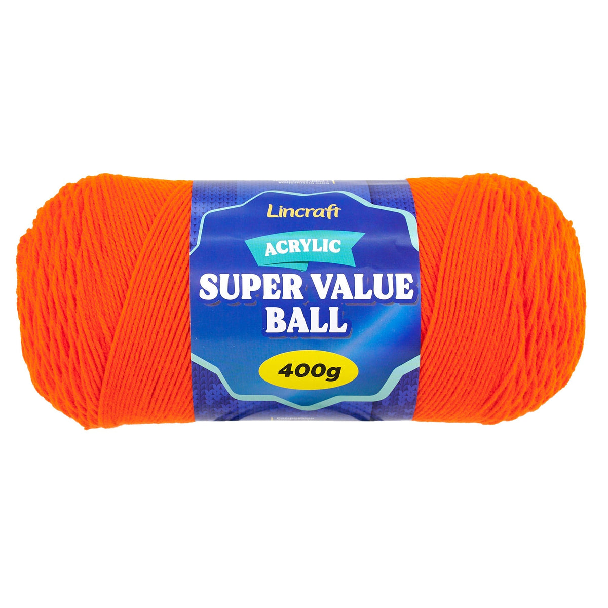 Acrylic Super Value Ball Crochet & Knitting Yarn, 400g Acrylic Yarn