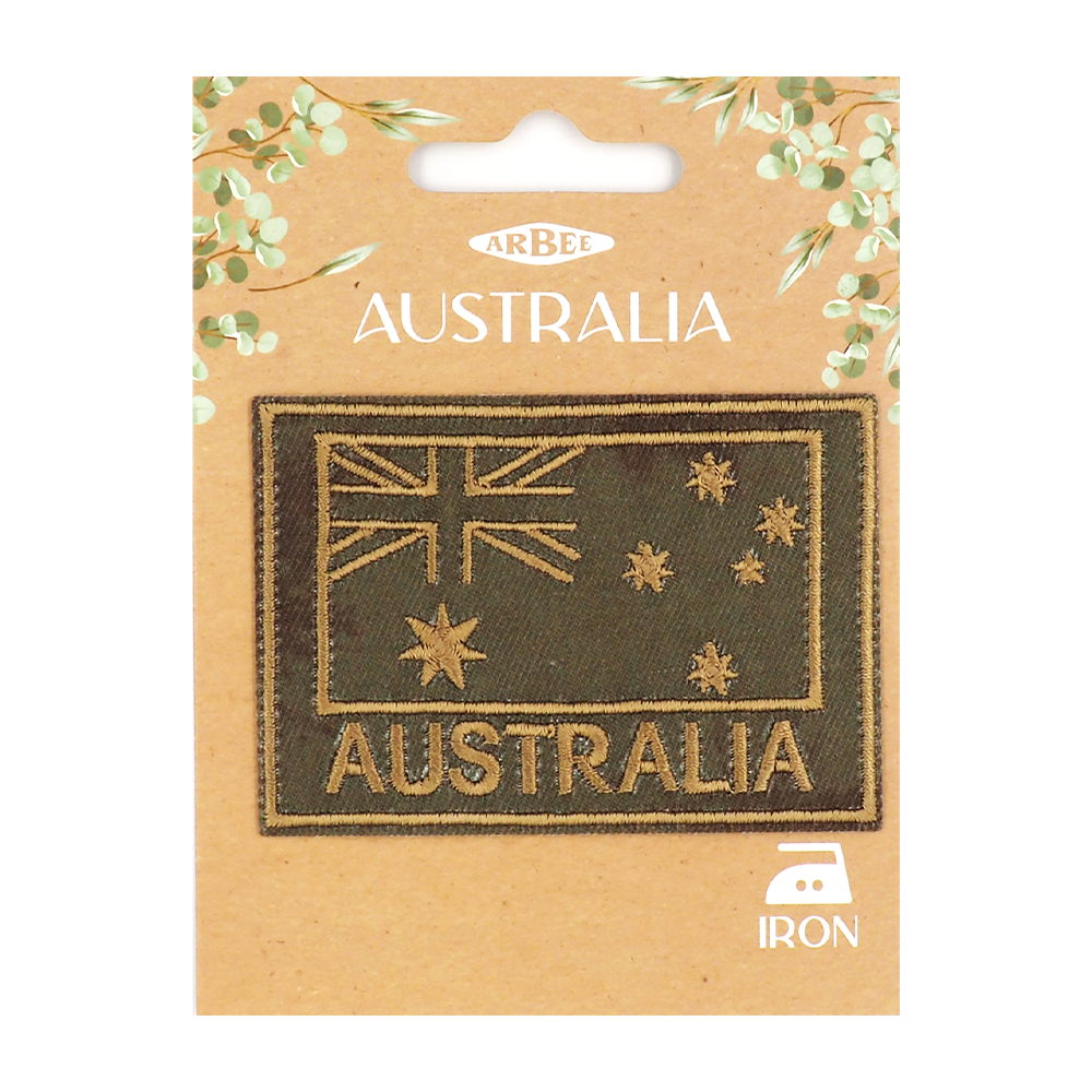 Arbee Crafty Patch, Army- 1pc
