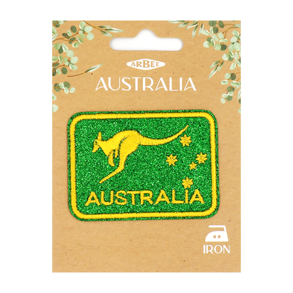 Arbee Crafty Patch, Australia Sport Glitter- 1pc