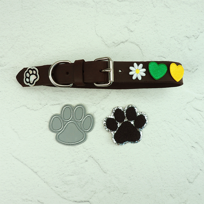 Arbee Crafty Patch, Paws- 2pc