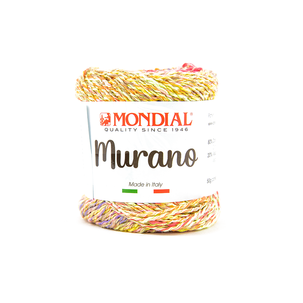 Murano Crochet & Knitting Yarn, 50g Cotton Blend Yarn