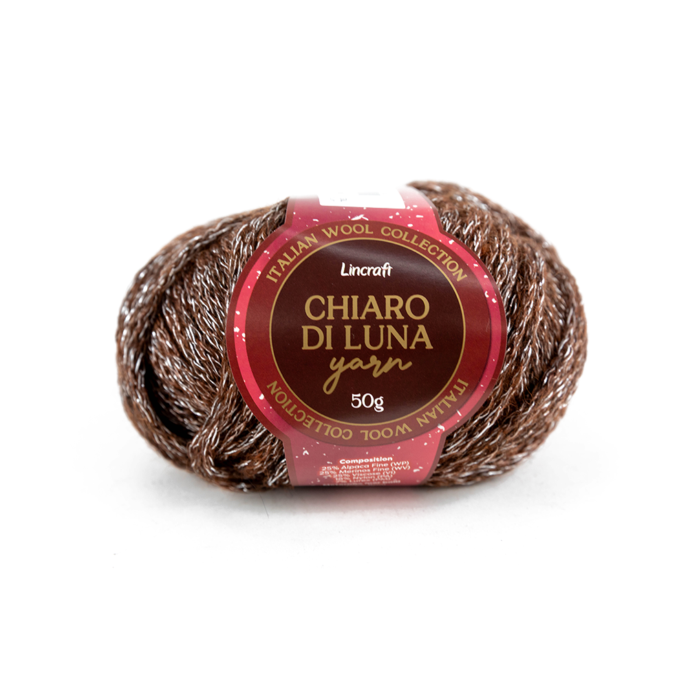 Chiaro Di Luna Crochet & Knitting Yarn, 50g  Wool Blend Yarn