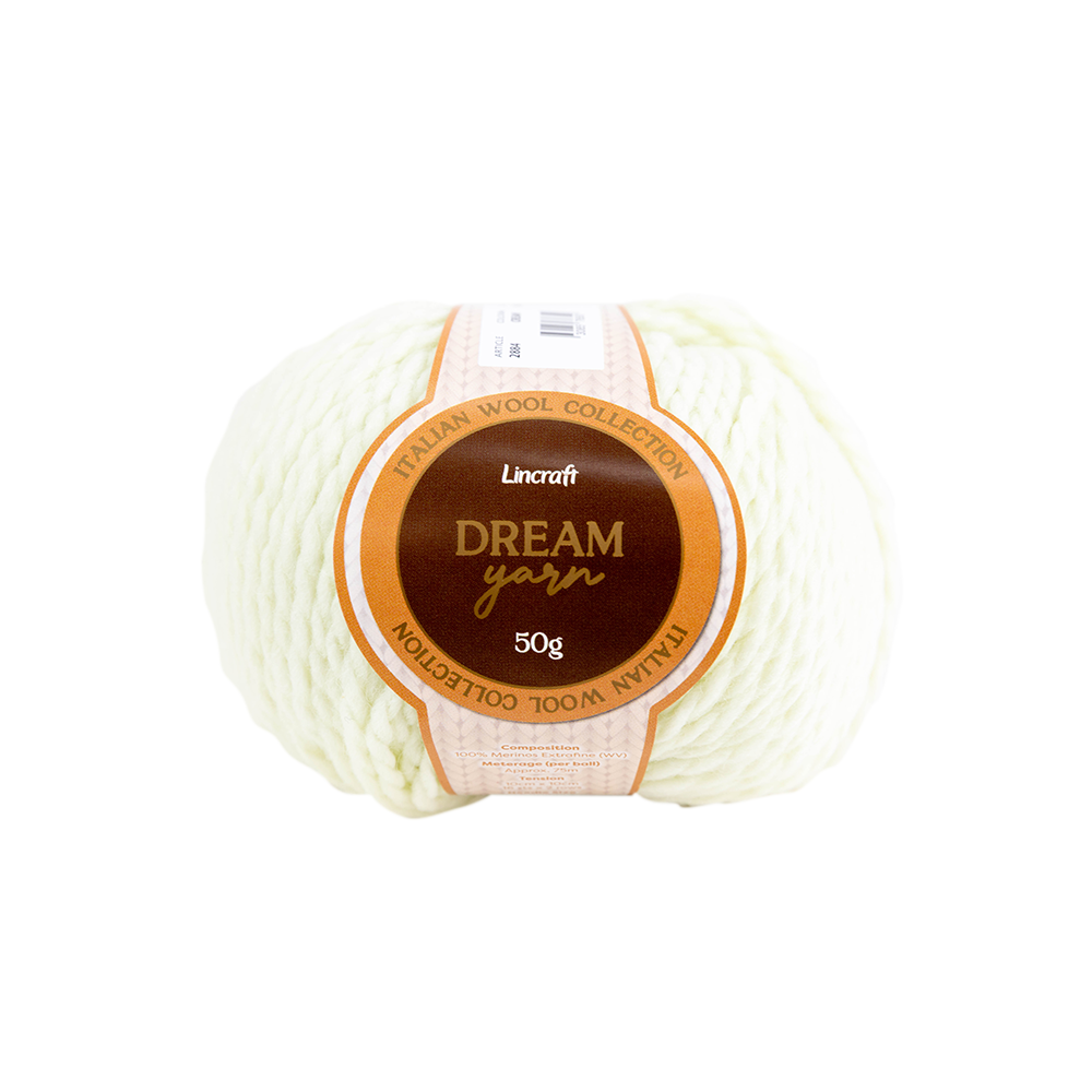 Dream Crochet & Knitting Yarn, 50g Merinos Yarn