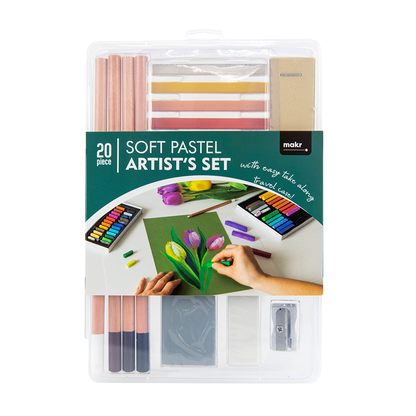 Makr Gift Box Pastel Art Set - 20pce