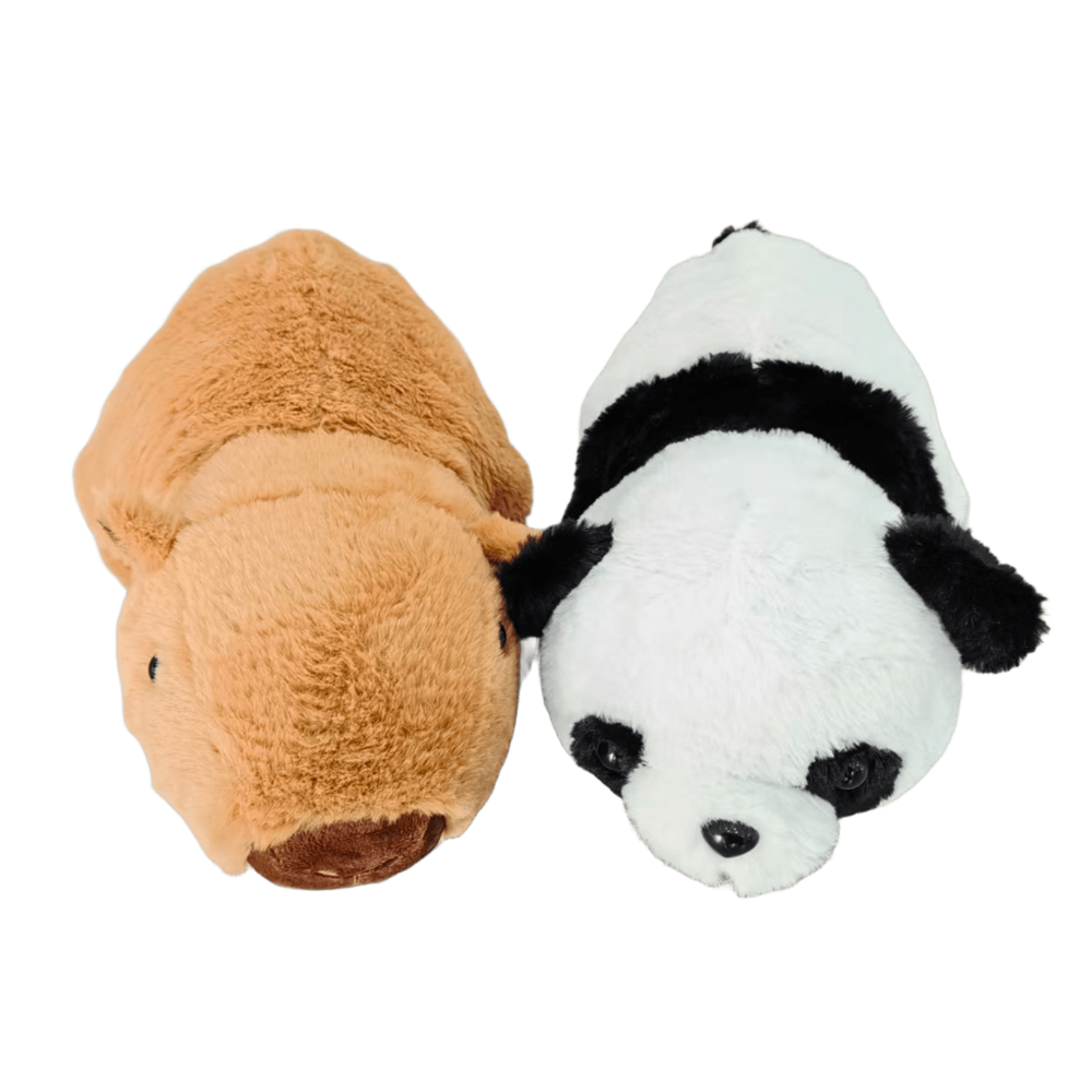 Formr Junior Flippable Plush Pals, Panda/Capybara- 35cm