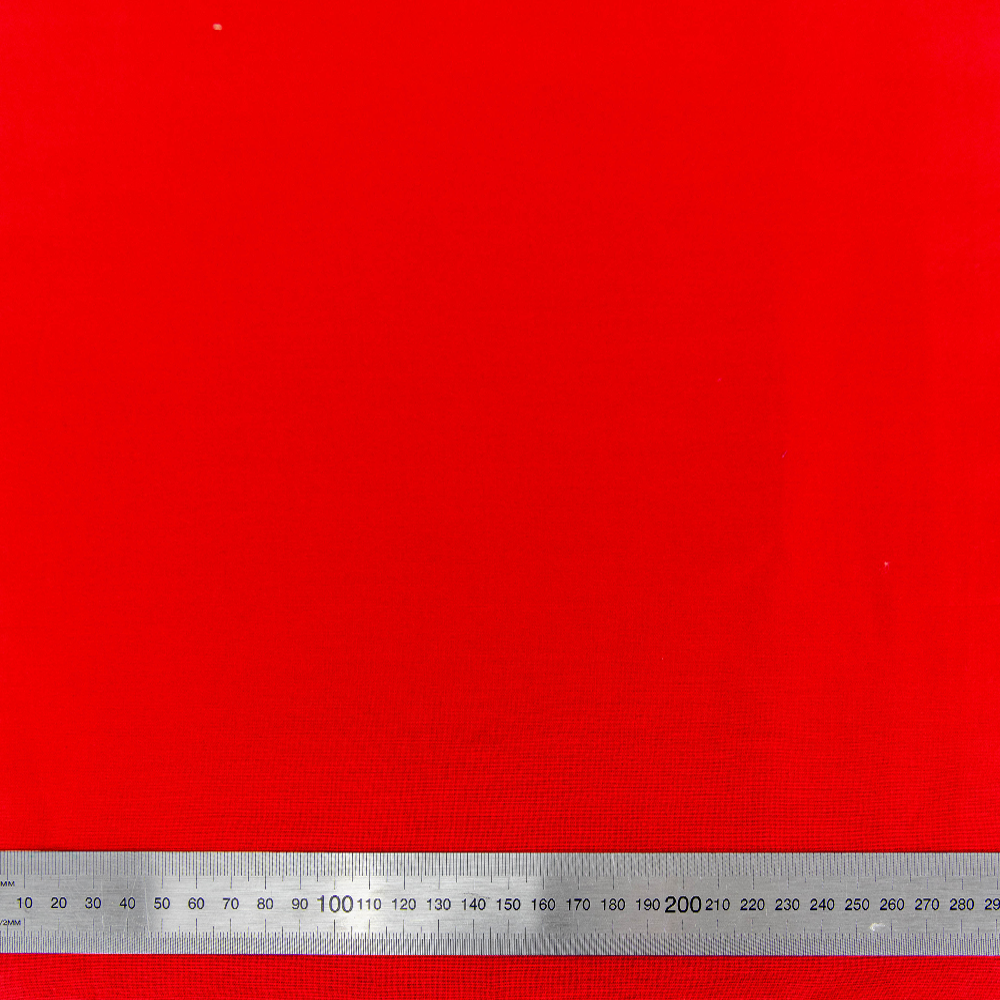 Plain Craft & Quiltng Fabric, Scarlet- Width 112cm