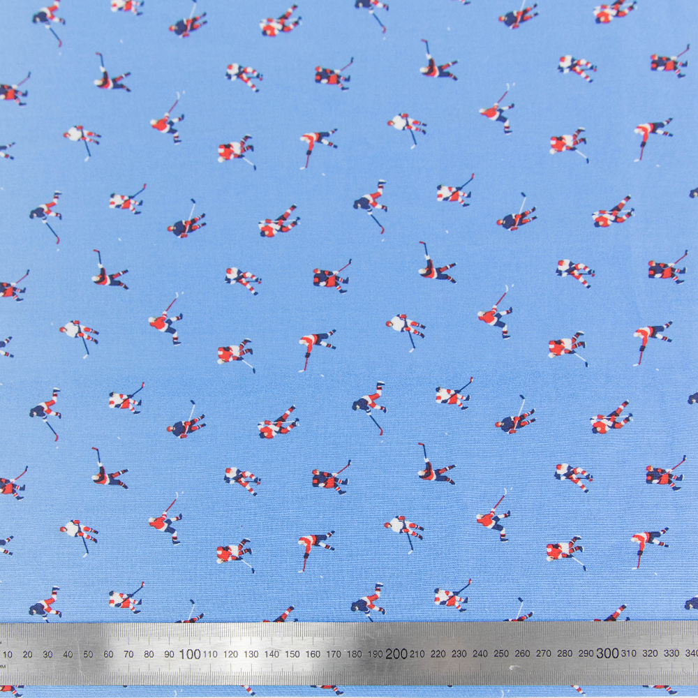 Print Craft & Quiltng Fabric, Hockey-Width 110cm