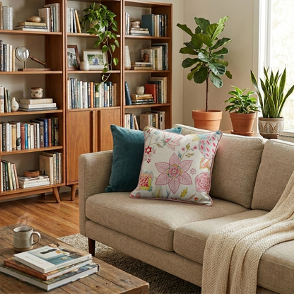 Duchess Decorative Cushion, Bloom- 43x43cm
