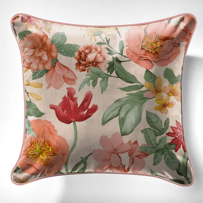 Duchess Decorative Cushion, Blush- 43x43cm
