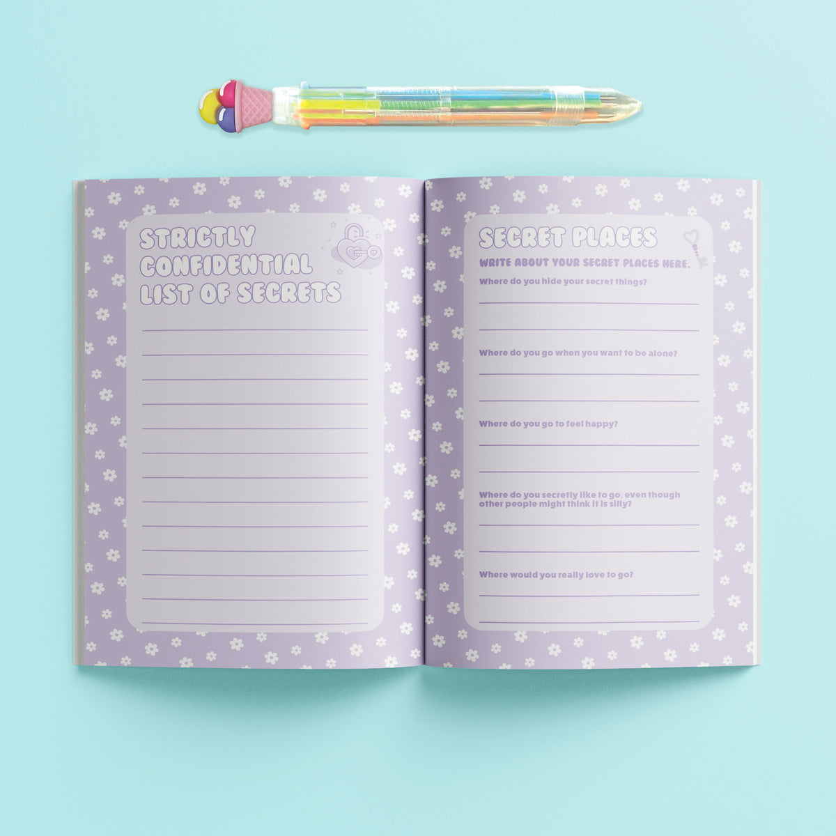 Secret Scented Journal Kit