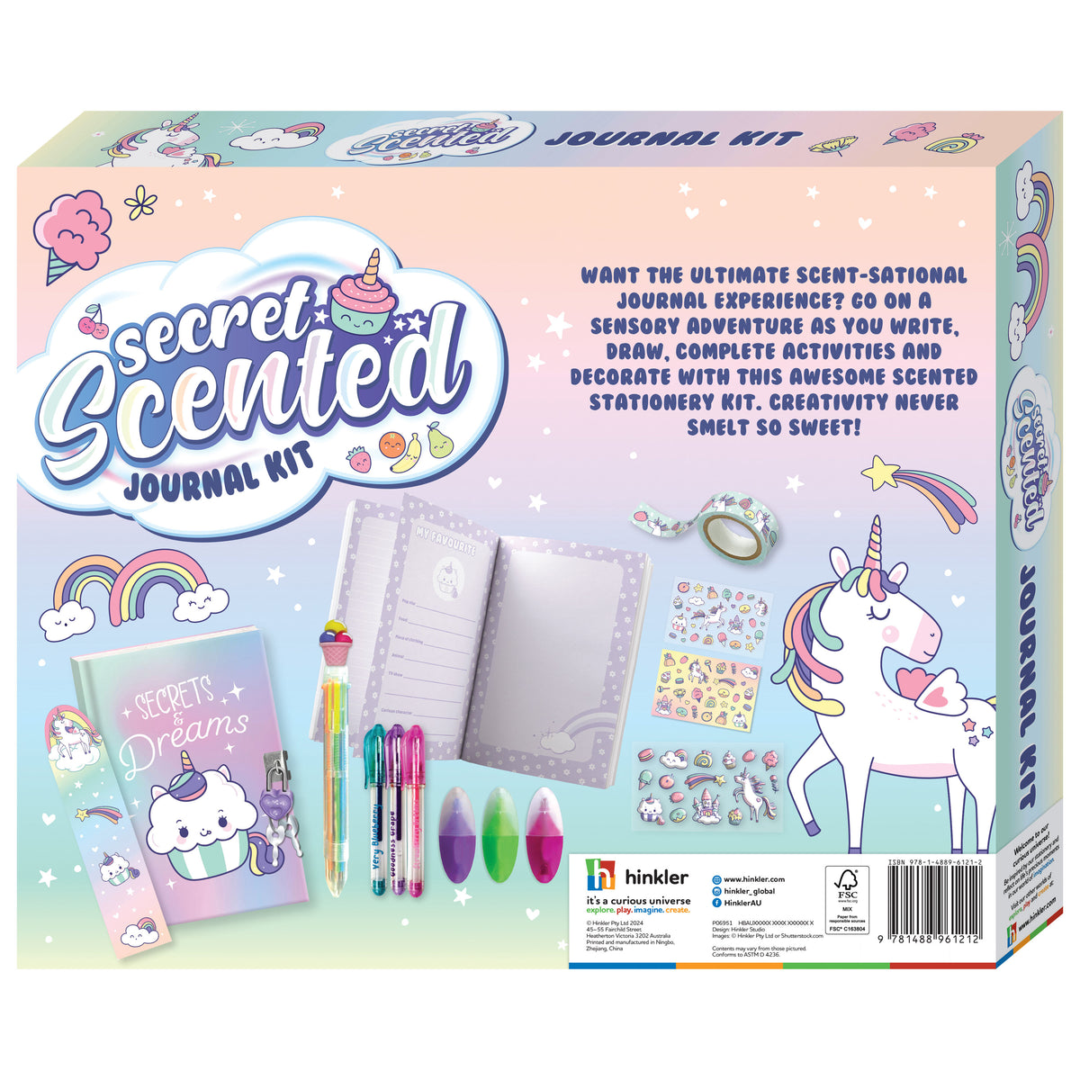 Secret Scented Journal Kit