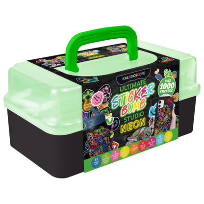 Kaleidoscope Sticker Bomb Studio Neon