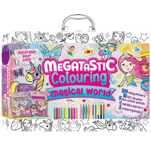 Ultimate Playcase Megatastic Colouring Magical World