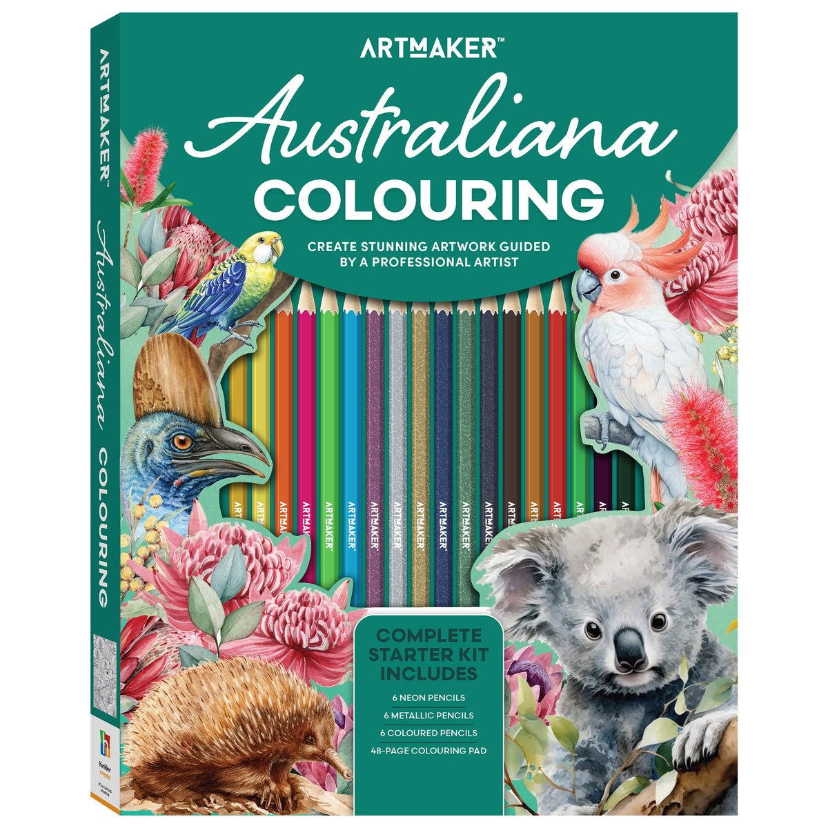 Art Maker Australiana Colouring