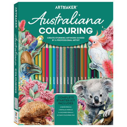 Art Maker Australiana Colouring