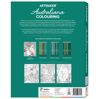 Art Maker Australiana Colouring