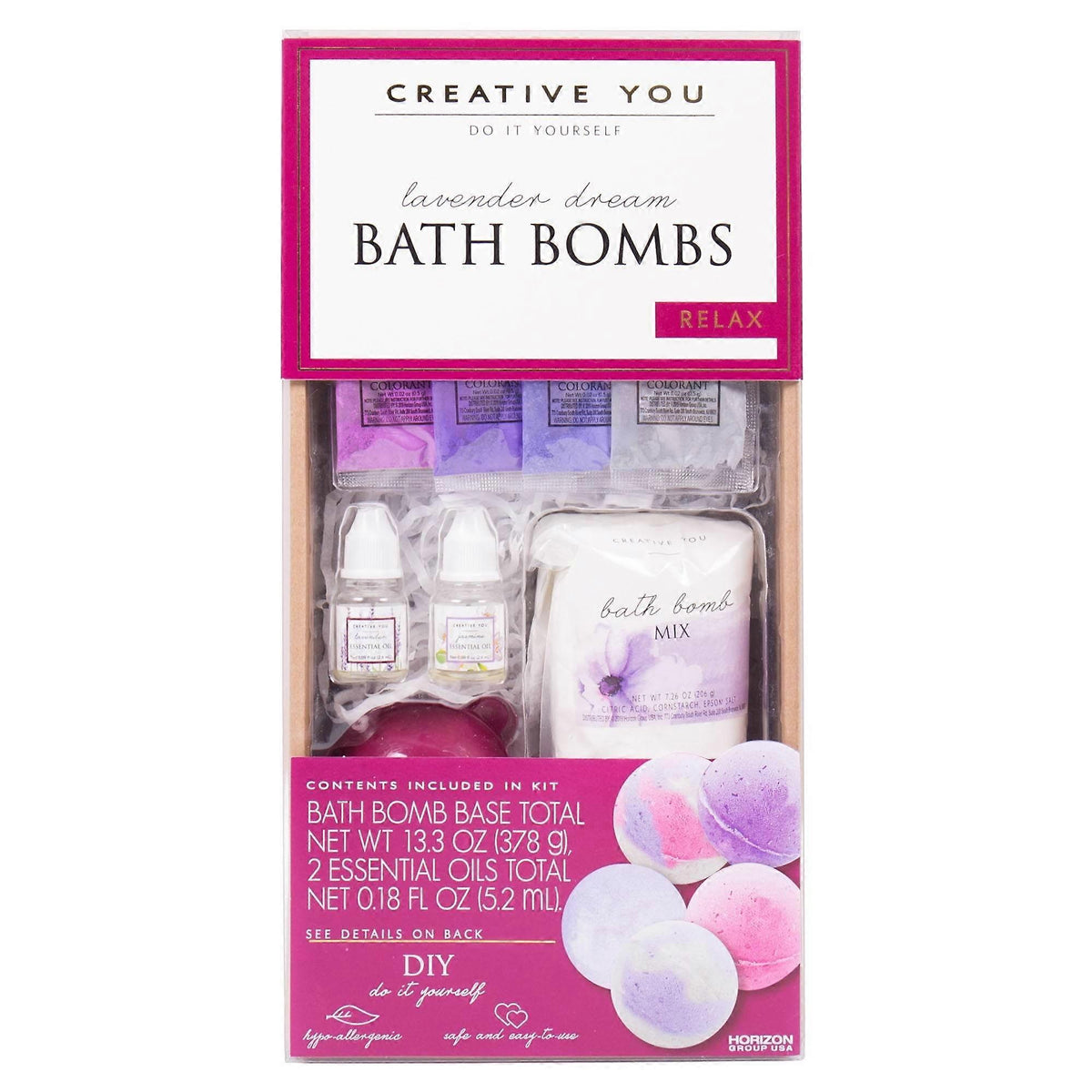Creative You Lavender Dream Bath Bombs