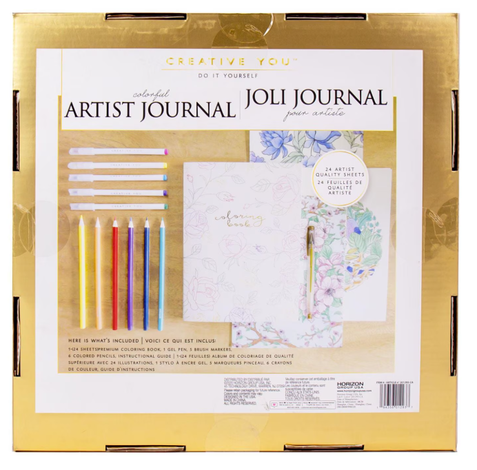 Creative You Colorful Artist Journal