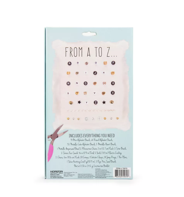 STMT Alphabet Jewelry