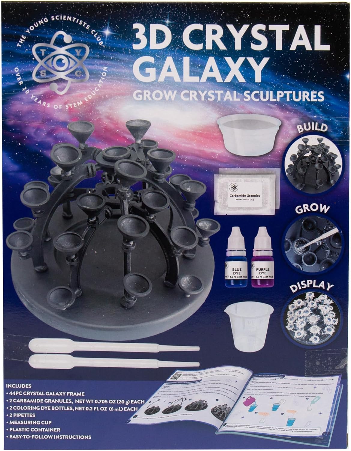 The Young Scientist Club 3D Crystal Galaxy