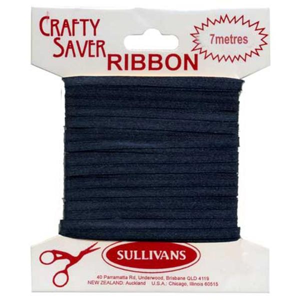 Crafty Saver Satin Ribbon, 3mmx7m