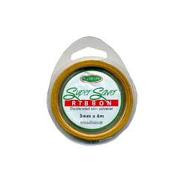 Sullivans Ribbon Satin Double Sided, Bisque- 6 mm