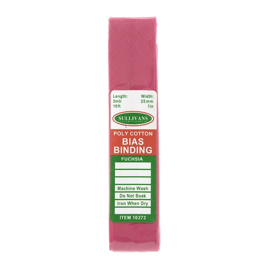 Sullivans Bias Binding, 25mmx3m