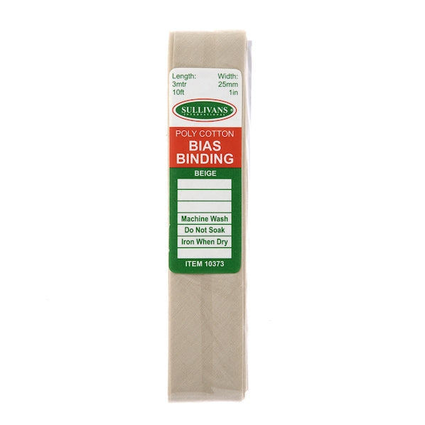 Sullivans Bias Binding, 25mmx3m