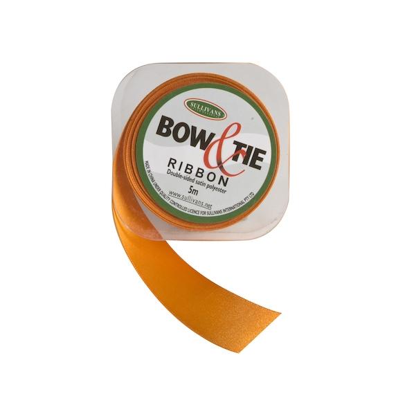 Satin Ribbon, White- 24mm x 5m