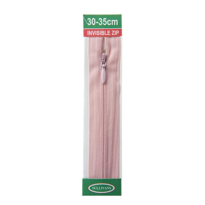 Sullivans Invisible Zip, Pink